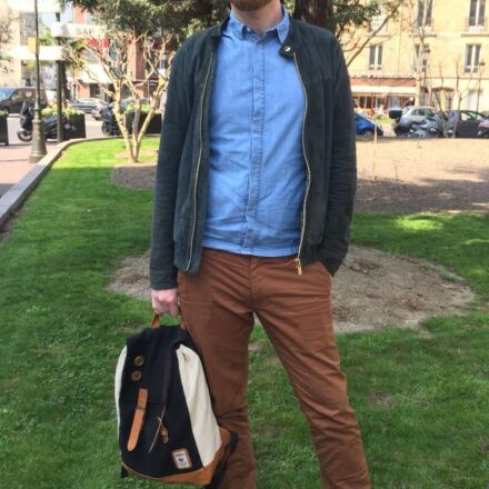 Hubert, un look elegante pero informal