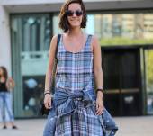 Streetstyle: Un side hair con un corte bob