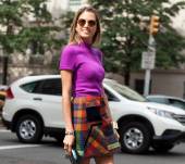 Streetstyle: la media melena con flequillo trenzado